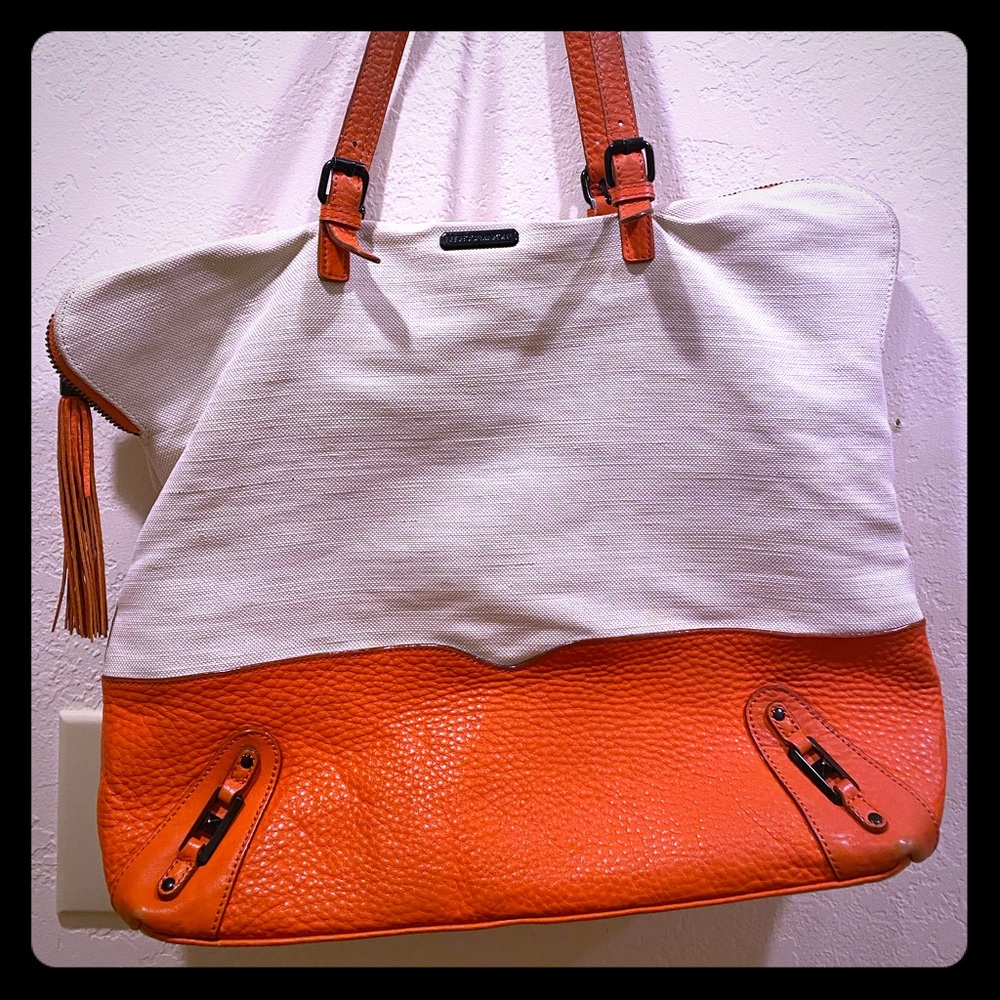 Linen Rebecca Minkoff shoulder bag